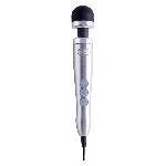 Вібромасажер DOXY Die Cast 3 Silver (Satin), дуже потужний, живлення 220В, металевий корпус - мініатюра 1