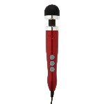 Вібромасажер DOXY Die Cast 3 Candy Red, дуже потужний, живлення 220В, металевий корпус - мініатюра 1