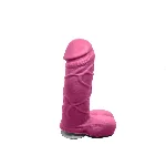 Мило у формі пеніса Чистий Кайф Pink size M, крафтове мило-член, натуральне - мініатюра 1