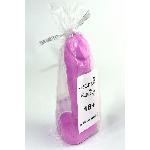 Мыло в форме пениса Чистый Кайф Violet size L, крафтове мило-член, натуральне - мініатюра 2