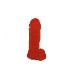 Мило у формі пеніса Чистий Кайф Red size L, крафтове мило-член, натуральне - мініатюра 1