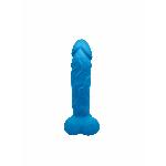 Мило у формі пеніса Чистий Кайф Blue size L, крафтове мило-член, натуральне - мініатюра 3