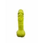 Мило у формі пеніса Чистий Кайф Yellow size M, крафтове мило-член, натуральне - мініатюра 3