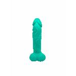 Мило у формі пеніса Чистий Кайф Turquoise size L, крафтове мило-член, натуральне - мініатюра 3