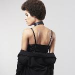 Чокер Bijoux Indiscrets MAZE – Wide Chocker Black - мініатюра 2
