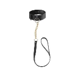 Чокер Bijoux Indiscrets MAZE – Wide Chocker Black - мініатюра 1