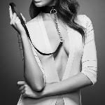 Чокер Bijoux Indiscrets MAZE – Wide Chocker Black - мініатюра 9