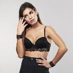 Наручники Bijoux Indiscrets MAZE — Wide Cuffs Black - мініатюра 2