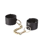 Наручники Bijoux Indiscrets MAZE — Wide Cuffs Black - мініатюра 1