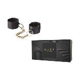 Наручники Bijoux Indiscrets MAZE — Wide Cuffs Black - мініатюра 5