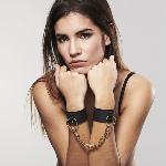 Наручники Bijoux Indiscrets MAZE — Wide Cuffs Black - мініатюра 3