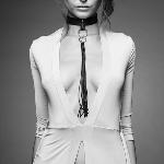Чокер Bijoux Indiscrets MAZE — Tassel Chocker Black - мініатюра 3