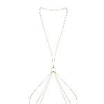 Ланцюжок для тіла Bijoux Indiscrets Magnifique 8 Body Chain - Gold, прикраса для тіла - мініатюра 2