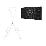 Ланцюжок для тіла Bijoux Indiscrets Magnifique 8 Body Chain - Gold, прикраса для тіла - мініатюра 4