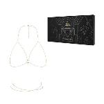 Ланцюжок портупея Bijoux Indiscrets Magnifique Bra Chain - Gold, прикраса на тіло - мініатюра 4
