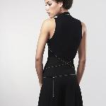 Ланцюжок портупея Bijoux Indiscrets Magnifique Bra Chain - Gold, прикраса на тіло - мініатюра 7