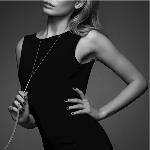 Ланцюжок-батіг на шию Bijoux Indiscrets MAGNIFIQUE Necklace Whip - Gold, прикраса для тіла - мініатюра 4