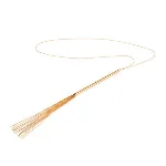 Ланцюжок-батіг на шию Bijoux Indiscrets MAGNIFIQUE Necklace Whip - Gold, прикраса для тіла - мініатюра 1