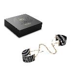 Наручники Bijoux Indiscrets Desir Metallique Handcuffs - Black, металеві, стильні браслети - мініатюра 4