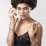 Наручники Bijoux Indiscrets Desir Metallique Handcuffs - Gold, металеві, стильні браслети - мініатюра 7