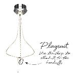 Намисто-комір Bijoux Indiscrets Desir Metallique Collar - Black - мініатюра 5