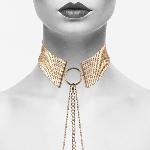 Намисто-комір Bijoux Indiscrets Desir Metallique Collar - Gold - мініатюра 6