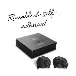 Пестіс Bijoux Indiscrets Burlesque pasties GLITTER and BOW - мініатюра 5