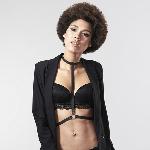Портупея Bijoux Indiscrets MAZE - I Harness Black, екошкіра, дуже стильна - мініатюра 7