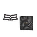 Портупея-пояс Bijoux Indiscrets MAZE - Wide Belt and Restraints Black, екошкіра - мініатюра 2