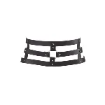 Портупея-пояс Bijoux Indiscrets MAZE - Wide Belt and Restraints Black, екошкіра - мініатюра 1