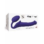 Безремінний страпон Strap-On-Me Violet M, повністю регульований, діаметр 3,3 см - мініатюра 4