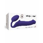 Безремінний страпон Strap-On-Me Violet L, повністю регульований, діаметр 3,7 см - мініатюра 3