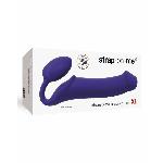 Безремінний страпон Strap-On-Me Violet XL, повністю регульований, діаметр 4,5 см - мініатюра 3