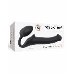 Безремінний страпон Strap-On-Me Black M, повністю регульований, діаметр 3,3 см - мініатюра 3