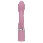 Розкішний вібратор-кролик Pillow Talk - Kinky Pink з кристалом Сваровські, потужний - мініатюра 10