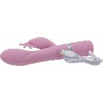 Розкішний вібратор-кролик Pillow Talk - Kinky Pink з кристалом Сваровські, потужний - мініатюра 5