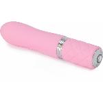 Розкішний вібратор PILLOW TALK - Flirty Pink з кристалом Swarovski, гнучка головка - мініатюра 6
