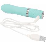 Розкішний вібратор PILLOW TALK - Flirty Teal з кристалом Swarovski, гнучка головка - мініатюра 8