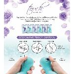 Вібратор-кролик з сенсорним управлінням і ротацією Touch by SWAN - Duo Purple, глибока вібрація - мініатюра 4