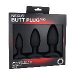 Набір анальних пробок Nexus Butt Plug Trio, макс. діаметр 3–4–5 см - мініатюра 2