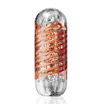 Мастурбатор Tenga Spinner 02 Hexa з пружною стимулювальною спіраллю всередині, стандартна спіраль - мініатюра 1