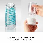 Мастурбатор Tenga Spinner 02 Hexa з пружною стимулювальною спіраллю всередині, стандартна спіраль - мініатюра 4