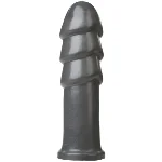 Фалоімітатор для фістингу Doc Johnson American Bombshell B-10 Warhead Gun Metal, діаметр 6,9 см - мініатюра 1