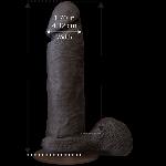 Фалоімітатор Doc Johnson The Realistic Cock 6 inch Black - ULTRASKYN, Vac-U-Lock, діаметр 4,3 см - мініатюра 3
