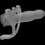 Набір для страпона Doc Johnson Body Extensions - BE Ready - Black - мініатюра 3