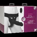 Набір для страпона з вібрацією Doc Johnson Body Extensions - BE Naughty - Black - мініатюра 7