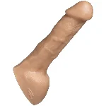 Фалоімітатор Doc Johnson - 7 Inch Perfect Erect Cock, велика головка, Vac-U-Lock - мініатюра 1