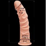 Фалоімітатор Doc Johnson The D - Ragin D - 8 Inch Without Balls - ULTRASKYN, діаметр 5,1 см - мініатюра 2