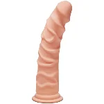 Фалоімітатор Doc Johnson The D - Ragin D - 8 Inch Without Balls - ULTRASKYN, діаметр 5,1 см - мініатюра 1