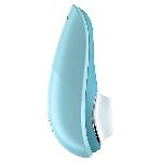 Вакуумний кліторальний стимулятор Womanizer Liberty Blue, магнітна кришка, 2 насадки - мініатюра 3